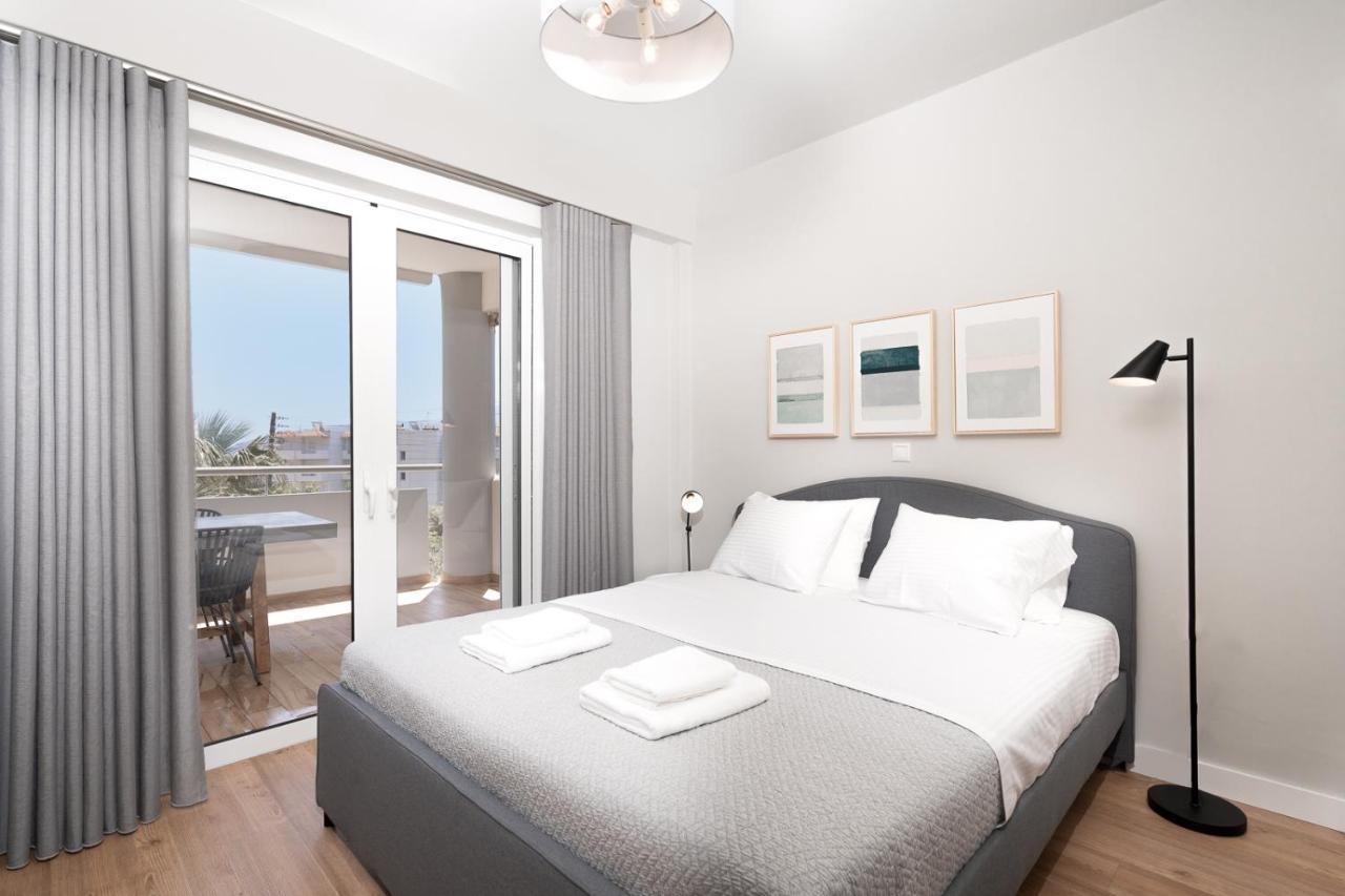 Blue Avra Apartment By A&D Properties Pórto Ráfti Esterno foto