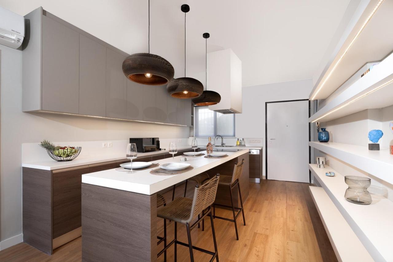 Blue Avra Apartment By A&D Properties Pórto Ráfti Esterno foto
